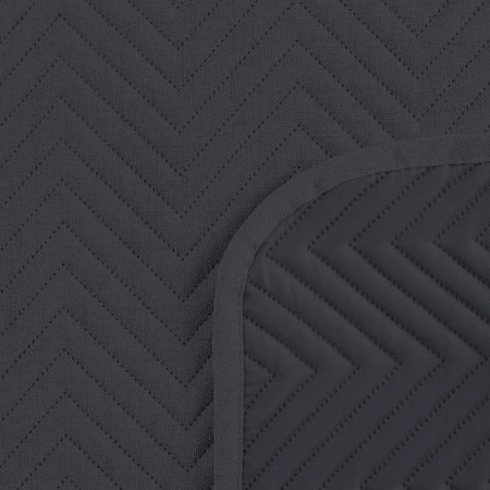 NARZUTA LEN 3 200 X 220 CM GRAFITOWY