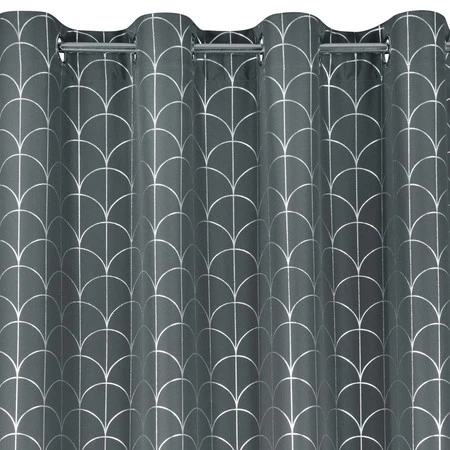 Zasłona gotowa Cande 140 x 250 cm, Grafitowy