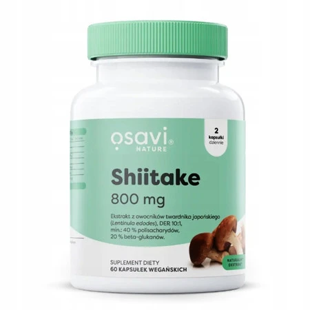 Osavi Shiitake 800mg - 60 vegan caps