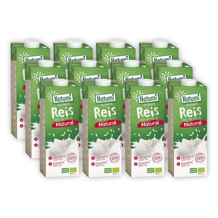 Zestaw NATUMI Napój ryżowy bezglutenowy BIO (1L) x12 szt.