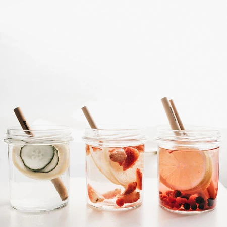 BAMBAW, Ekologiczne słomki bambusoweo wraz ze szczoteczką do czyszczenia, 14 cm x 50 szt.