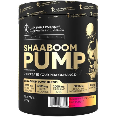 LEVRONE SHAABOOM PUMP przedtreningówka 385g smak cytryna - brzoskwinia
