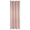 Zasłona 140x250 pudrowa na przelotkach
