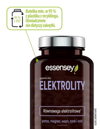 Essensey Elektrolity na wsparcie nawodnienia organizmu 120 kaps.