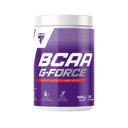 Trec BCAA G-FORCE Aminokwasy 300g smak pomarańcza