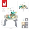 Janod Wielofunkcyjny stolik edukacyjny drewniany z regulacją wysokości Ogród Sweet Cocoon 12m+