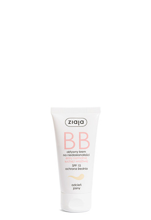 Ziaja, BB krem do skóry normalnej, suchej i wrażliwej odcień jasny SPF15 50ml