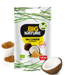 Cukier kokosowy bio 700g Duża Paka
