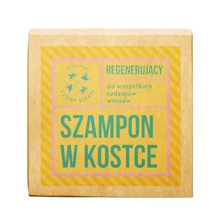 Regenerujący szampon w kostce Eukaliptus Cytrynowy 75g