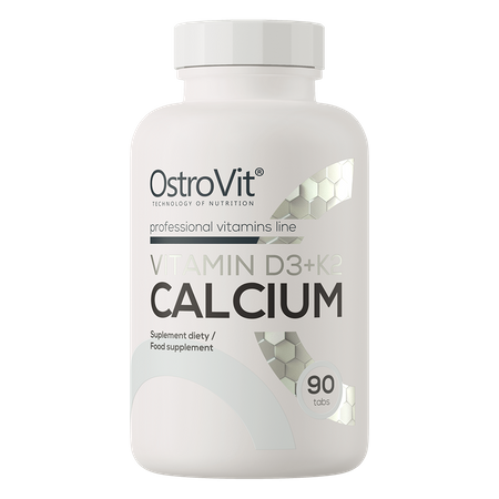 OSTROVIT Witamina D3 + K2 + Wapń 90 tabl.