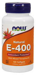 Witamina E 400 z mieszanką tokoferoli (100 kaps.)