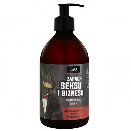 Laq - Żel pod prysznic 8w1 Doberman Exlusive 500ml