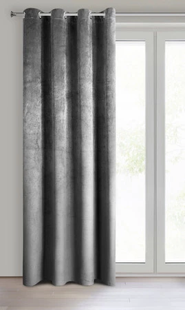ZASŁONA GOTOWA PIERRE 140 X 250 CM STALOWY