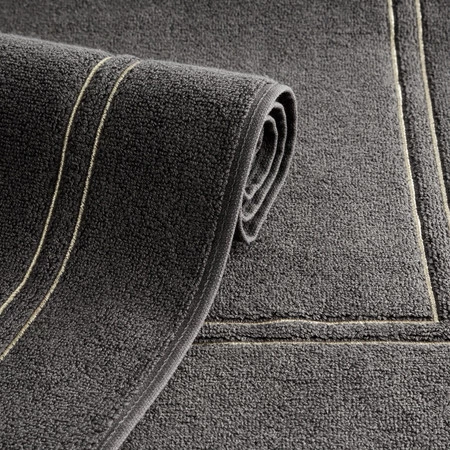 DYWANIK ŁAZIENKOWY OLIVIA (03) 50 X 70 CM STALOWY