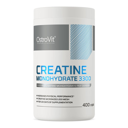 OstroVit Monohydrat Kreatyny 3300 mg - 400 kaps.