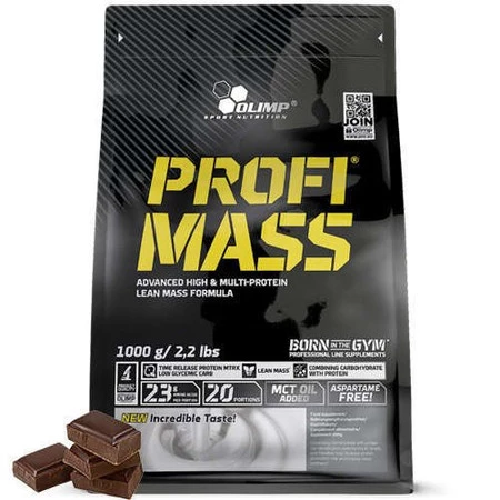 Olimp Profi Mass odżywka gainer 1kg smak czekolada