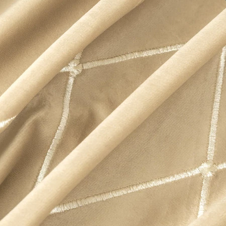 ZASŁONA DEKORACYJNA PIERRE CARDIN MARGO 140 X 250 CM BEŻOWY