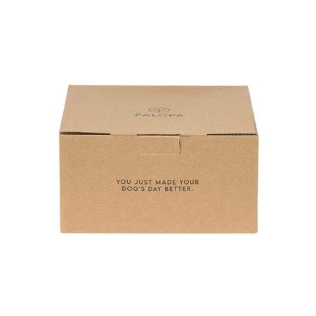 PALOPA Miska dla psa porcelanowa Cali grey