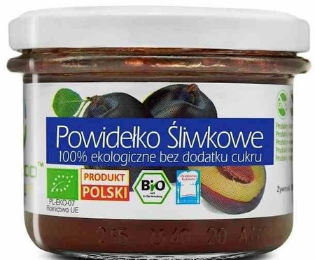 BIO FOOD Powidełko śliwkowe bez dodatku cukru BIO 180g