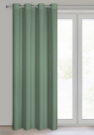 ZASŁONA GOTOWA RITA 140 X 250 CM CIEMNOMIĘTOWY