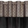 ZASŁONA GOTOWA D91 AGNES 140 X 250 CM CZARNY