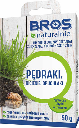 BROS NATURALNIE - mikrobiologiczny preparat zwiększający odporność roślin 50g