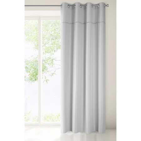 ZASŁONA GOTOWA DEFNE 135 X 260 CM STALOWY