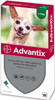 BAYER ADVANTIX Krople dla psa na kleszcze pchły S do 4kg 4szt.