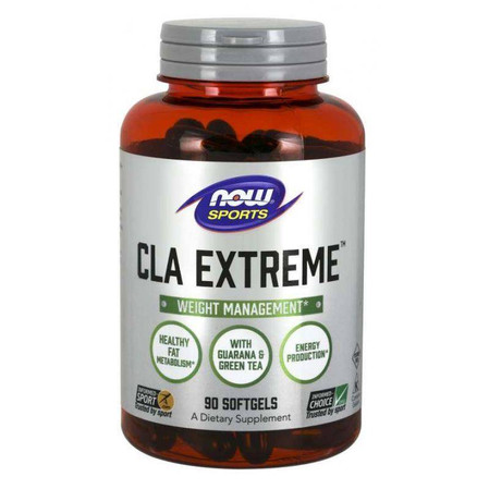  CLA Extreme - Sprzężony Kwas Linolowy z oleju z Szafranu + Guarana + Zielona Herbata (90 kaps.)