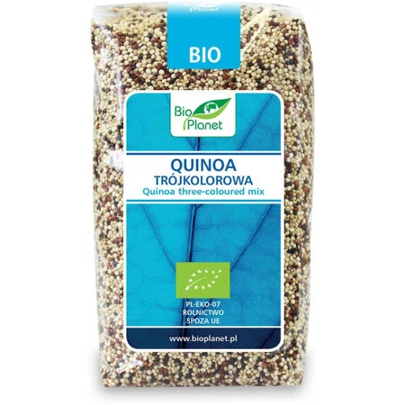 BIO PLANET QUINOA TRÓJKOLOROWA BIO 500 g