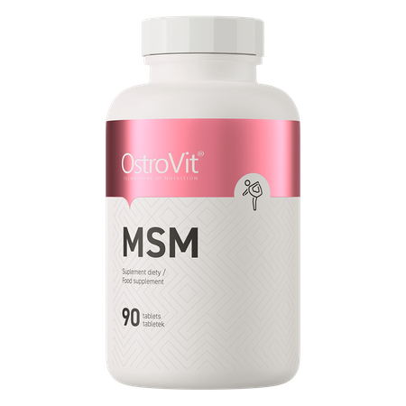 OstroVit MSM 1000 mg na wsparcie regeneracji ścięgien 90 tabl.