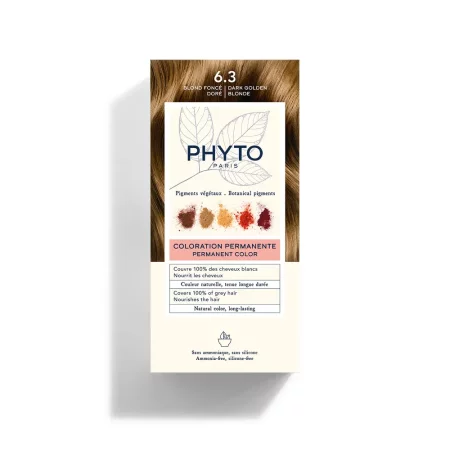 PHYTO COLOR 6.3 CIEMNY ZŁOTY BLOND