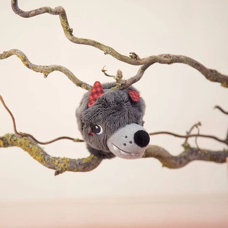 LILLIPUTIENS Zestaw mini pacynek na palce Czerwony Kapturek 12 m+