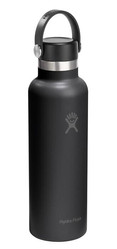HF-Butelka 21 oz Standard z nakrętką Flex, czarna
