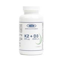 Jantar Witamina K2 Mk7 200Mcg D3 2000  90 Kap