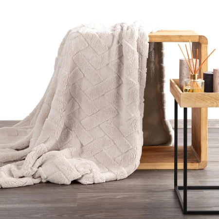 KOC D91 CARO 70 X 160 CM BEŻOWY
