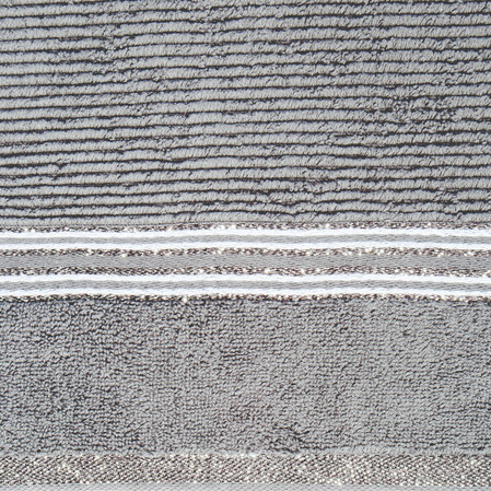 Ręcznik Filon (03), 70 x 140 cm, Srebrny