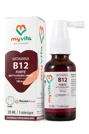 MyVita − Witamina B12 w kroplach − 30 ml