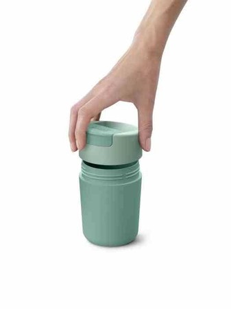 JJ - Kubek podróżny 340ml Sipp™, zielony