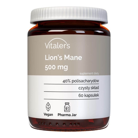 Vitaler's Lion's Mane 500 mg 60 kaps.