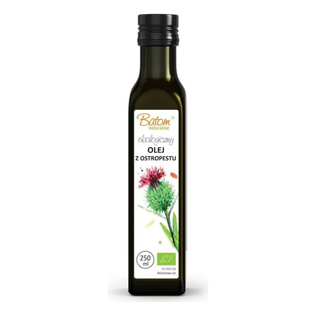 OLEJ Z OSTROPESTU PLAMISTEGO VIRGIN BIO 250 ml - BATOM