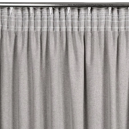 ZASŁONA GOTOWA ERIS NA TAŚMIE 140 X 270 CM CIEMNOBEŻOWY