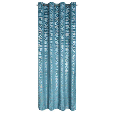 ZASŁONA GOTOWA ARETA 140 X 250 CM NIEBIESKI