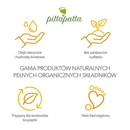 Pittapatta, Szampon i płyn do do mycia ciała, 250 ml