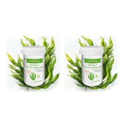 Zestaw: 2x Norsan Omega-3 Olej z alg 80 kaps. vege