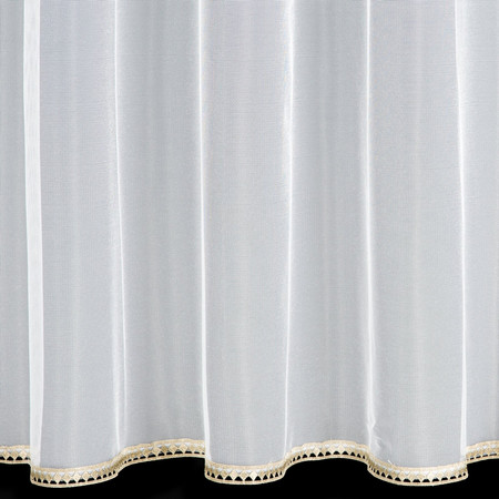 FIRANA GOTOWA CASSIE 300 X 150 CM BIAŁY