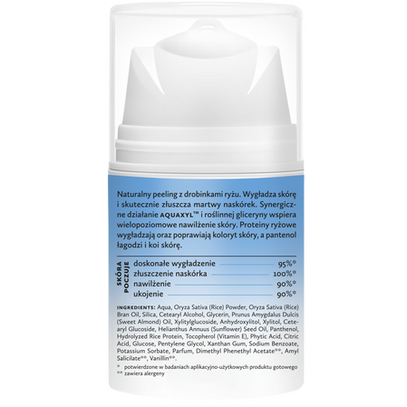 Hagi - Aqua Zone łagodny peeling z drobinkami ryżu 50 ml