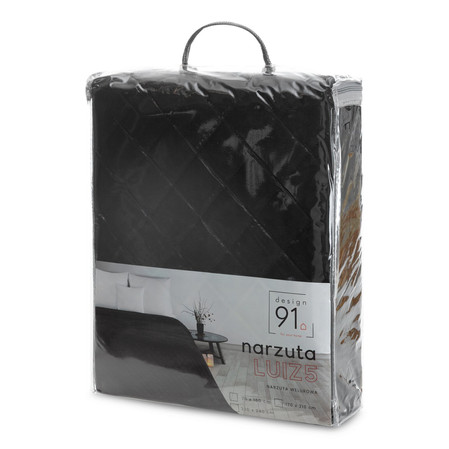 NARZUTA D91 LUIZ 5 70 X 160 CM CZARNY