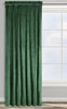 ZASŁONA GOTOWA D91 ROSA NA TAŚMIE 140 X 270 CM CIEMNOZIELONY