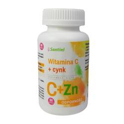Santini Witamina C + Cynk 60 tab odporność